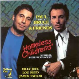 Simon & Garfunkel - Homeless Children's Medical Benefit Concert ( Yellow Cat ) ( With B. Springsteen ) (2 CD) front cover