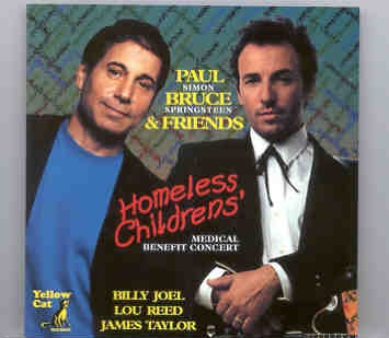 Bruce Springsteen – Homeless Children’s Medical Benefit ( Yellow Cat ) ( 2 CD set ) ( MSG , Dec 13th , 1989 ) front cover Bruce Springsteen - Homeless Children's Medical Benefit ( Yellow Cat ) ( 2 CD set ) ( MSG , Dec 13th , 1989 ) front cover