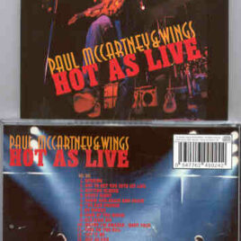 Paul McCartney - Hot As Live ( 2 CD set ) ( BMW )