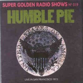 Humble Pie -  Live in San Francisco 1973 front cover