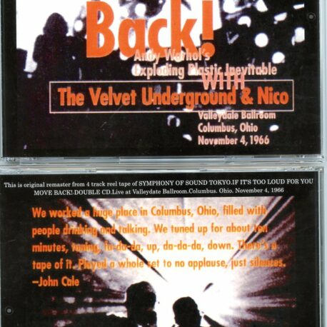 The Velvet Underground & Nico – If It's Too Loud For You Move Back!