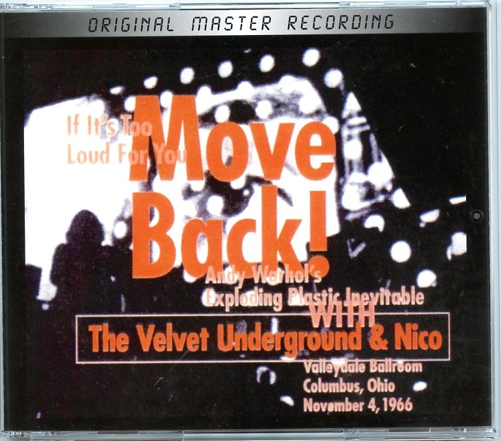 If It’s Too Loud For You Move Back ( 2 CD ) ( Remaster from 4 track tape , Valleydate Ballroom Columbus 1966 ) front cover If It's Too Loud For You Move Back ( 2 CD ) ( Remaster from 4 track tape , Valleydate Ballroom Columbus 1966 ) front cover