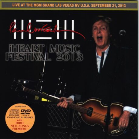 Paul McCartney - I Heart Music Festival 2013 ( 1 CD + 1 DVD ) ( Piccadilly Circus ) ( MGM Grand Las Vegas NV U.S.A. September 21, 2013 )