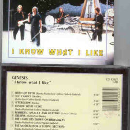 P. Gabriel / GENESIS / P. Collins - I Know What I Like ( Genesis ) ( On Stage Recs )