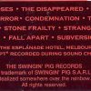Ikon -  The Trial Of Destiny ( Swingin' Pig ) ( Esplanade Hotel , Melbourne , November 17th , 1999 )