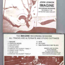 John Lennon - Imagine Recording Sessions ( At The Hit Factory )
