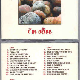 Jackson Browne - I'm Alive ( 3 cd set ) ( Silver Rarities ) ( Royal Albert Hall , London , UK , June 12th-14th , 1994 )