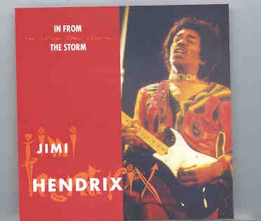 Jimi Hendrix – In From The Storm ( Silver Rarities ) ( Hawaii 1970 ) ( 2 CD Set ) front cover Jimi Hendrix - In From The Storm ( Silver Rarities ) ( Hawaii 1970 ) ( 2 CD Set ) front cover