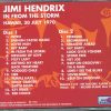 Jimi Hendrix - In From The Storm ( Silver Rarities ) ( Hawaii 1970 )  ( 2 CD Set )