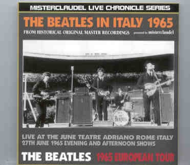 The Beatles – In Italy 1965 ( Misterclaudel ) front cover The Beatles - In Italy 1965 ( Misterclaudel ) front cover