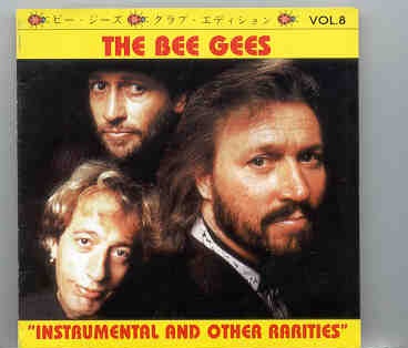 The Bee Gees – Instrumentals And Other rarities front cover The Bee Gees - Instrumentals And Other rarities front cover
