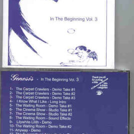 P. Gabriel  /  GENESIS  /  P. Collins - In The Beginning  ( Definitive Edition ) Vol 3