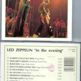 Led Zeppelin - In The Evening ( Live In Brussels , Belgium , June 20th , 1980 ) ( On Stage )