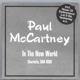 Paul McCartney - In The New World  ( Living Legend ) front cover