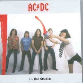 AC/DC - In The Studio ( Live Broadcast plus Studio Outtakes 1977 ) front cover