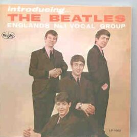 The Beatles - Introducing ... The Beatles ( VEE JAY MONO )    ( Version 2 Column Back ) front cover