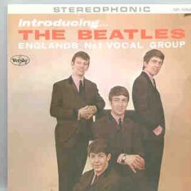 The Beatles - Introducing ... The Beatles ( VEE JAY STEREO ) ( Version 2 Column Back ) front cover