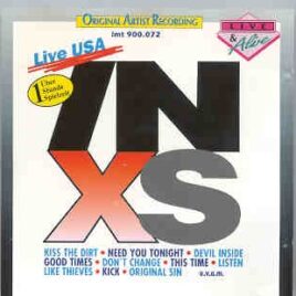 Inxs - Live USA front cover