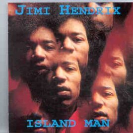Jimi Hendrix - Island Man ( 2 CD SET )  ( Silver Rarities ) Picture front cover