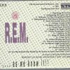 R.E.M. - It's The End Of The World  ( Live During The Green World Tour USA , 1989 ) ( KTS )