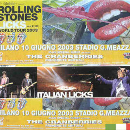 Rolling Stones - Italian Licks ( 2 CD!!!!! set ) ( Stadio San Giuseppe , San Siro , Milan , Italy , June 10th , 2003 )