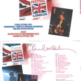 Paul McCartney - i Tunes Festival London 2007 ( 2 CD + 1 DVD set ) ( Now Disc )