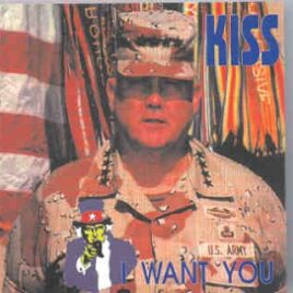 Kiss - I Want You   ( Live in the USA ) front cover