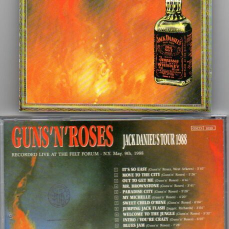 Guns N' Roses - Jack Daniel's Tour 1988 ( Felt Forum , NY , May 9th , 1988 )