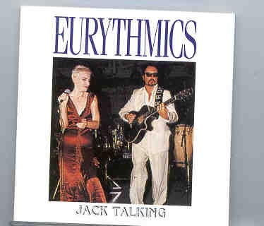Eurythmics – Jack Talking ( Europe 1984 ) ( Swingin’ Pig ) front cover Eurythmics - Jack Talking ( Europe 1984 ) ( Swingin' Pig ) front cover