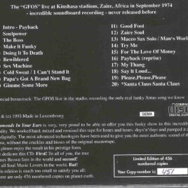 James Brown - I Say It Loud : Make It Funky ( Live at Kinshasa Stadium , Zaire , Africa , September 1974 )