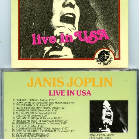 Janis Joplin - Live in USA ( Black Panther ) ( San Francisco 1967 plus Los Angeles and The Matrix )