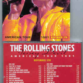Rolling Stones - Jersey Devil 1 ( American Tour 1981 )( November 5th )( 2 CD!!!!! SET )
