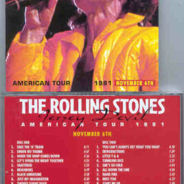 Rolling Stones - Jersey Devil 2 ( American Tour 1981 )( November 6th )( 2 CD!!!!! SET )