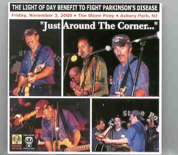 Bruce Springsteen – Just Around The Corner ( 2 CD SET )( Nov 3rd , 2000 , Stone Pony , Asbury , NJ ) front cover Bruce Springsteen - Just Around The Corner ( 2 CD SET )( Nov 3rd , 2000 , Stone Pony , Asbury , NJ ) front cover
