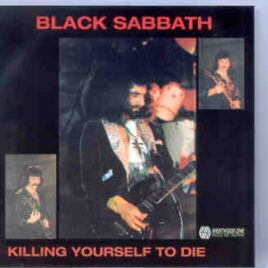 Black Sabbath - Killing Yourself To Die ( Olympen , Lund , Sweden ) front cover