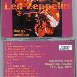 Led Zeppelin - Kingdom Of Zep ( 3 cd set )  ( Silver Rarities )  ( Kingdome , Seattle , July 17th , 1973 )