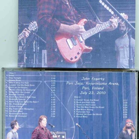 Creedence Clearwater Revival / John Fogerty - Kirjurinluoto Arena 2010 ( 2 CD ) ( Pori , Finland , July 23rd , 2010 )