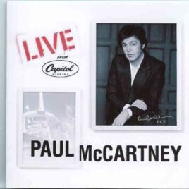 Paul McCartney - Kisses On The Concert  ( Capitol Studios , Hollywood , California , February 9th , 2012 ) front cover
