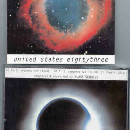 Klaus Schulze - United States Eightythree ( 2 CD set ) ( Silver Rarities ) ( Live in USA 1983 )