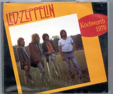 Led Zeppelin – Knebworth 1979 ( 2 CD SET ) ( Live at Knebworth , 1979 ) front cover Led Zeppelin - Knebworth 1979 ( 2 CD SET ) ( Live at Knebworth , 1979 ) front cover