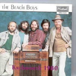 The Beach Boys - Knebworth 1980  ( Mistral ) front cover
