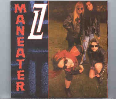 L7 – Maneater ( KTS ) ( Recorded Live During The Bricks Are Heavy European Tour , Summer 1992 ) front cover L7 - Maneater ( KTS ) ( Recorded Live During The Bricks Are Heavy European Tour , Summer 1992 ) front cover