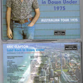 Eric Clapton - Laid Back In Down Under 1975 ( 4 CD SET ) ( Paddington ) ( Australian Tour 1975 )