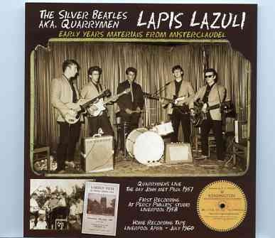 The Beatles – Lapis Lapzuli ( 2 CD SET ) ( Misterclaudel ) ( Early Years Materials ) front cover The Beatles - Lapis Lapzuli ( 2 CD SET ) ( Misterclaudel ) ( Early Years Materials ) front cover