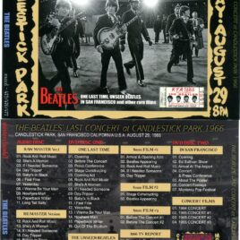 The Beatles - Last Concert At Candlestick Park ( 1 CD - 2 DVD SET ) ( Misterclaudel )