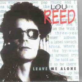 Lou Reed / Velvet Underground - Leave Me Alone ( 2 CD set ) ( Midnight Beat ) ( Live 1975 - 1976 ) front cover