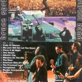 Bruce Springsteen - Legendary Night ( 3 cd set ) ( MSG , New York , USA , Saturday July 1st , 2000 )