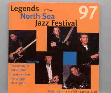 Eric Clapton – Legends Of The North Sea Jazz Festival ( 2 CD set ) front cover Eric Clapton - Legends Of The North Sea Jazz Festival ( 2 CD set ) front cover