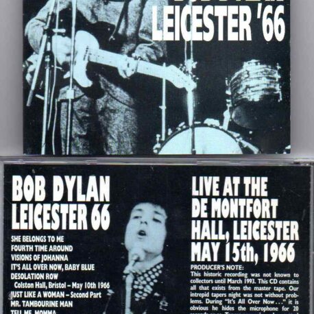 Bob Dylan - Leicester '66 ( Live at The De Montfort Hall , Leicester , May 15th , 1966 )