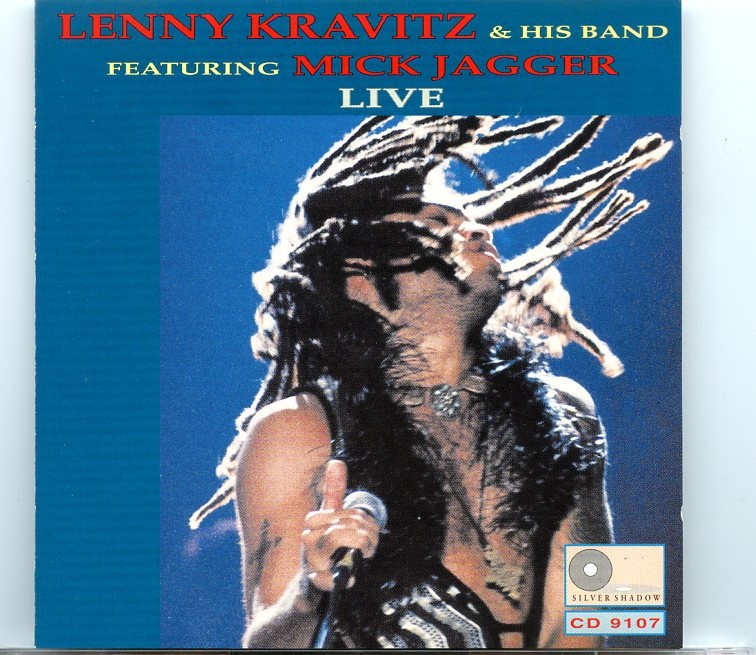 Lenny Kravitz – Featuring Mick Jagger Live front cover Lenny Kravitz - Featuring Mick Jagger Live front cover